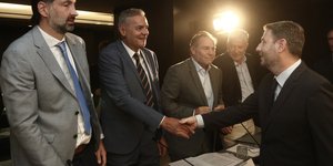 Ανδρουλάκης χειραψία 