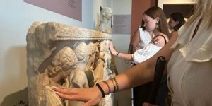 Η απτική διαδρομή στο Αρχαιολογικό Μουσείο Θεσσαλονίκης