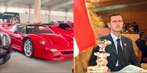 Supercars που ανήκαν κάποτε στον έκπτωτο ηγέτη της Συρίας, Μπασάρ Αλ Άσαντ