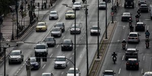 Road in Athens