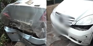 Τα ΙΧ στα οποία προκάλεσε φθορές ο ηθοποιός με το αυτοκίνητό του στη Φιλοθέη