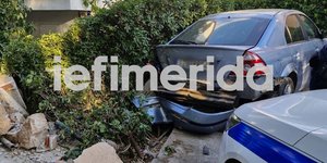 Φθορές σε ΙΧ προκάλεσε ο Βασίλης Μπισμπίκης με το τζιπ του