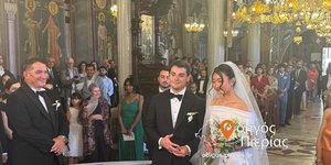 Παντρέυτηκε στο Λιτόχωρο ο γιος του Πύρρου Δήμα, Βίκτωρ