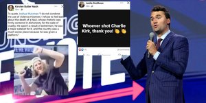 Σάλος στις ΗΠΑ με τις αντιδράσεις για τη δολοφονία του Τσάρλι Κερκ από επικριτές του