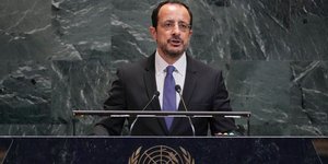 Ο Νίκος Χριστοδουλίδης στη Γενική Συνέλευση του ΟΗΕ