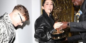 Η Κριστίν Μηλιώτη στο after party των Emmy