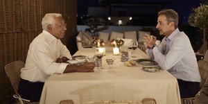 Στο σπίτι του Μητσοτάκη στην Αθήνα για δείπνο ο πρόεδρος της ΕΕ, Αντόνιο Κόστα 