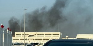 Καπνοί μετά την ισραηλινή επίθεση στη Ντόχα