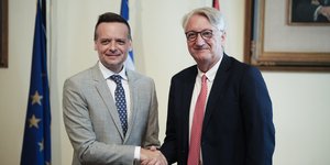 Χάρης Δούκας και Μιχάλης Πικραμένος