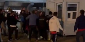 Ένταση μεταξύ Ελλήνων και Τούρκων φιλάθλων έξω από το γήπεδο