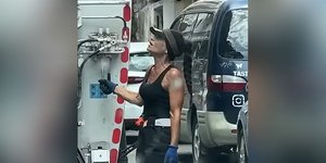 H 57χρονη εργαζόμενη στην καθαριότητα που είχε γίνει viral στο TikTok