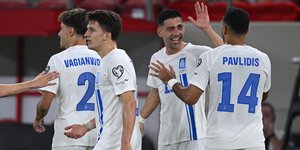 Οι τρεις από τους τέσσερις σκόρερ της Εθνικής κόντρα στους Λευκορώσους