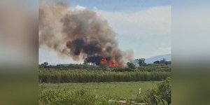 Φωτιά στο Αριοχώρι Καλαμάτας