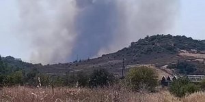 Φωτιά στην περιοχή Βρίσα της Λέσβου