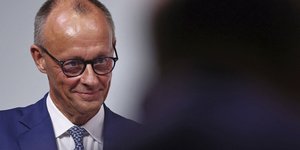 Ο Γερμανός καγκελάριος Φρίντριχ Μερτς