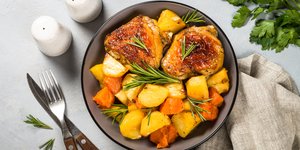 Ψητά μπούτια γαλοπούλας / Φωτογραφία: Shutterstock