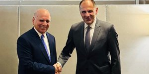 ΟΗΕ: Ο Γ. Γεραπετρίτης με τον ομολόγό του από το Ιράκ