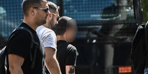 Ο Γιάννης Μάλαμας στην πρώην σχολή Ευελπίδων