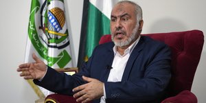 Ghazi Hamad, μέλος του πολιτικού γραφείου της Χαμάς