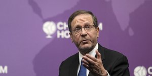 Ο πρόεδρος του Ισραήλ Ισαάκ Χέρτζογκ