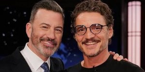 Ο Τζίμι Κίμελ και ο ηθοποιός Πέδρο Πασκάλ 