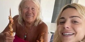 Η Ζόζεφιν με τη γιαγιά της