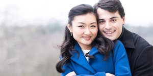 Η Karin Nagano και ο Βίκτωρας Δήμας