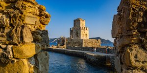 Το κάστρο της Μεθώνης στη Μεσσηνία