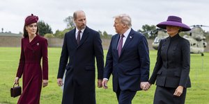 Κέιτ Μίντλετον και Μελάνια Τραμπ «έπαιξαν» ξανά με τη διπλωματία της μόδας