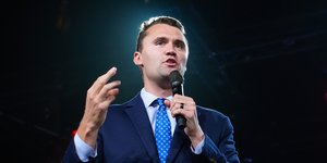 Ο δολοφονημένος Τσάρλι Κερκ 