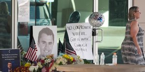 Το σημείο της δολοφονίας του Τσάρλι Κερκ 