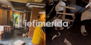 Ζημιές στο ξενοδοχείο που έμενε η Εύα Χαντάβα