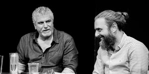  Σωτήρης Τσαφούλιας  Με τον Βλαδίμηρο Κυριακίδη