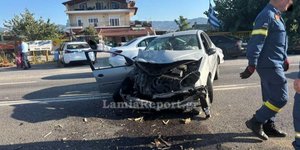 Άμορφη μάζα το ΙΧ στη Φθιώτιδα