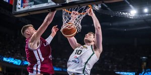 Η Λιθουανία απέκλεισε την Λετονία με 88-79 και θα είναι η αντίπαλος της Ελλάδας αν περάσει το Ισραήλ