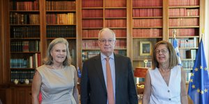 Αφροδίτη Λιττη, Κωνσταντίνος Τασούλας, Μαρία Κομνηνού 