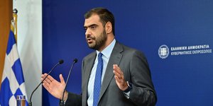 Ο κυβερνητικός εκπρόσωπος Παύλος Μαρινάκης