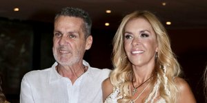 Μαίρη Μηλιαρέση με τον άντρα της/Φωτογραφία NDP 