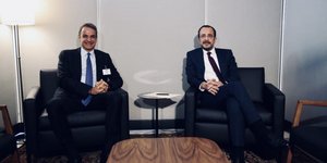 Kyriakos Mitsotakis and Nikos Christodoulides