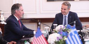 Ο Μητσοτάκης με τον ΥΠΕΣ των ΗΠΑ