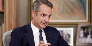 Ο Κυριάκος Μητσοτάκης στη συνέντευξη στον ΑΝΤ1 και στον Νίκο Χατζηνικολάου