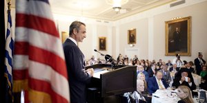 Ο πρωθυπουργός, Κυριάκος Μητσοτάκης στις ΗΠΑ 