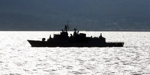 The oceanographic vessel Koca Piri Reis