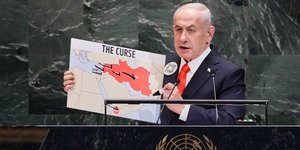 Ο Μπέντζαμιν Νετανιάχου στην Γενική Συνέλευση του ΟΗΕ