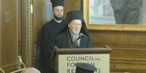 O Οικουμενικός Πατριάρχης Βαρθολομαίος στο Συμβούλιο Διεθνών Σχέσεων