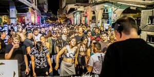 Πάρτι στην Αγορά Καπάνι