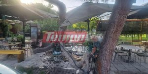 Φορτηγό έκοψε καλώδιο της ΔΕΗ στην Πάτρα