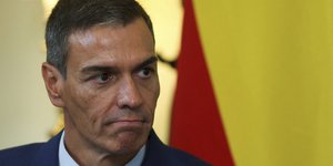 Ο πρωθυπουργός της Ισπανίας, Πέδρο Σάντσεθ 