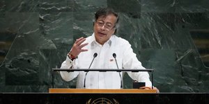 Γκουστάβο Πέτρο στον ΟΗΕ 