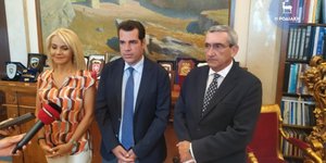 Ο Θάνος Πλεύρης στη Ρόδο